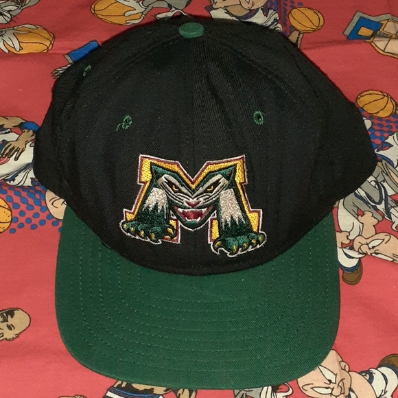 NCAA Accessories 9s New Era Michigan Battle Cats Vintage Snapback Hat Cap Minor League